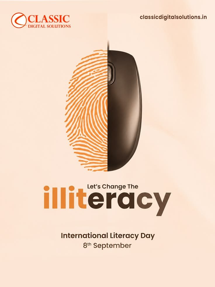 Literacy day Kreative ads